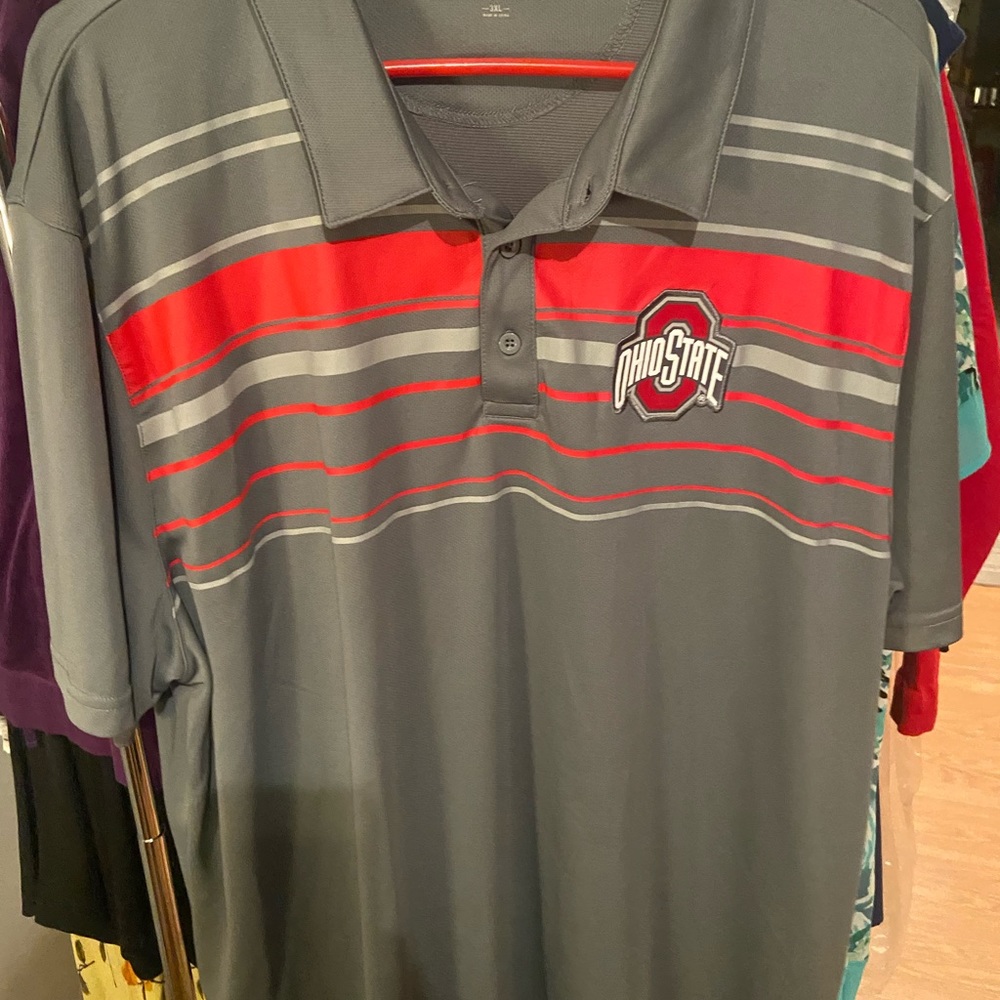 Ohio State Buckeyes dry fit Polo shirt